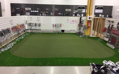Nordic turfin viheriö Golf Sky myymälään Tampereelle
