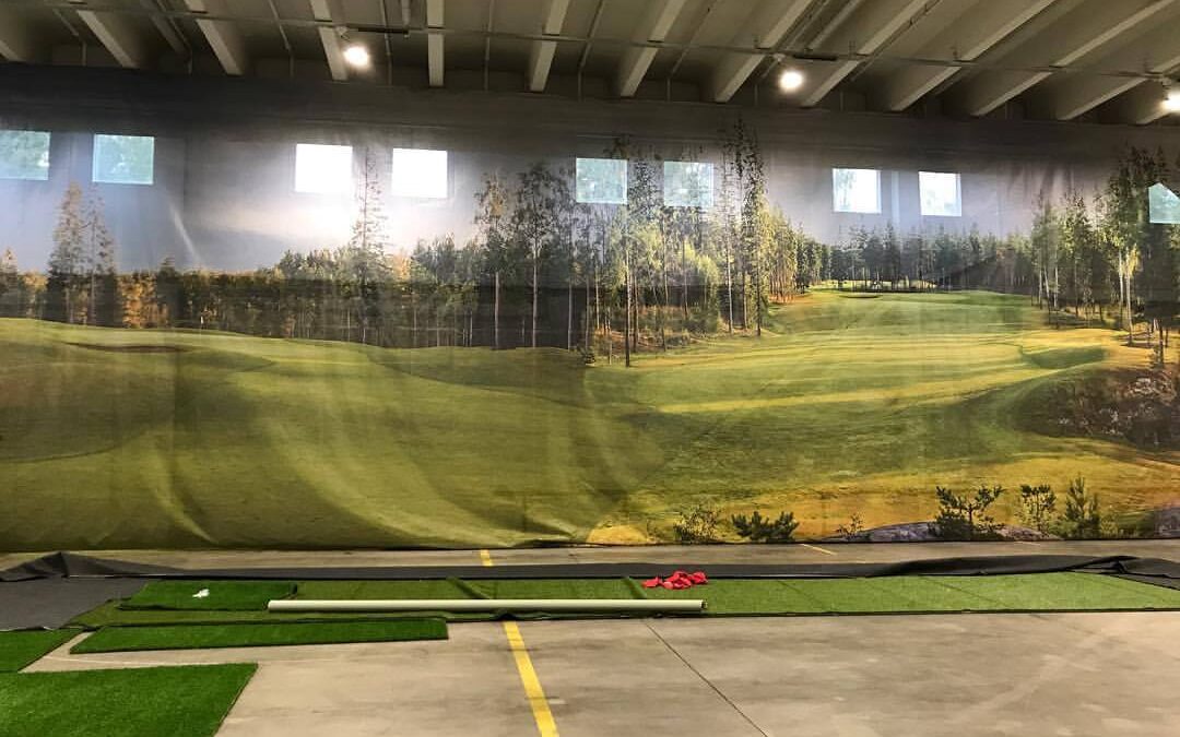 Swingmakers Golf Areenan rakentaa Nordic Turf Lappeenrantaan