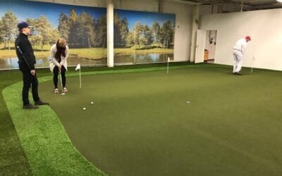 Swingmakers Golf areena valmistui hyvissä ajoin ennen talvikautta.