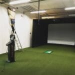 Tekonurmi Swingmakers hallin simulaattorissa