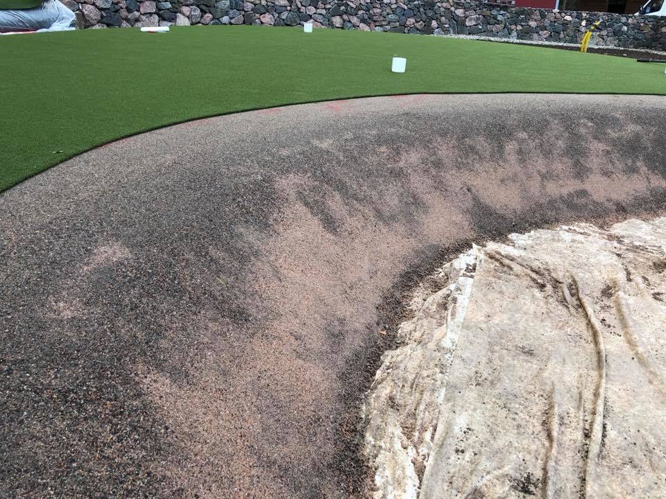 Golf tekonurmi bunkkeri