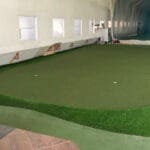 Tekonurmimatto hallissa pitkäjärvellä