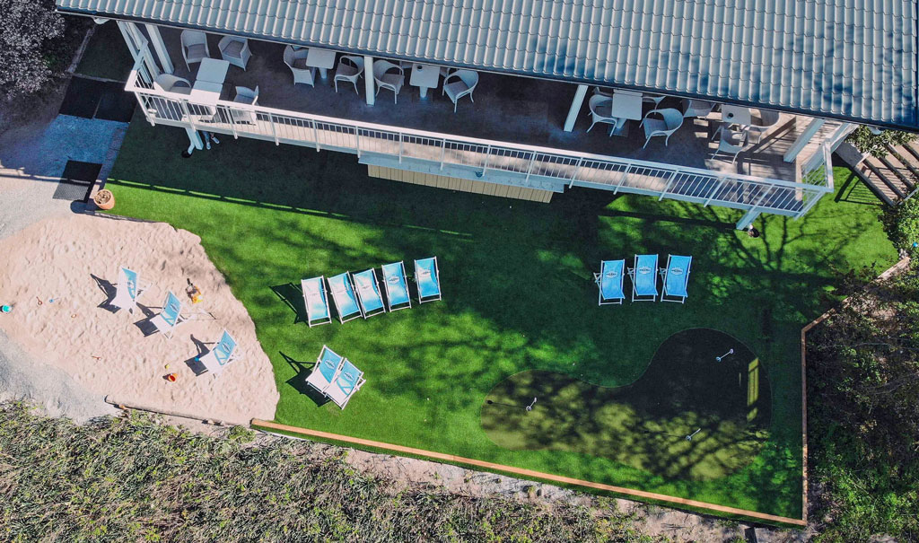 Nordic Turf Lounge aukesi Kurk Golfissa