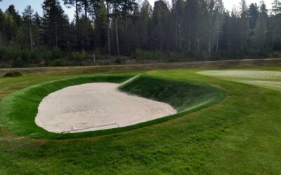 Nordic Turf Tekonurmi bunkkerien reunoihin Golf Talmaan