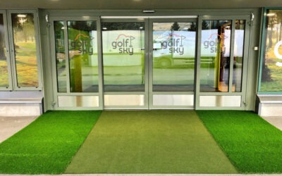 Nordic Turf tekonurmi Golf Sky Espoo myymälään